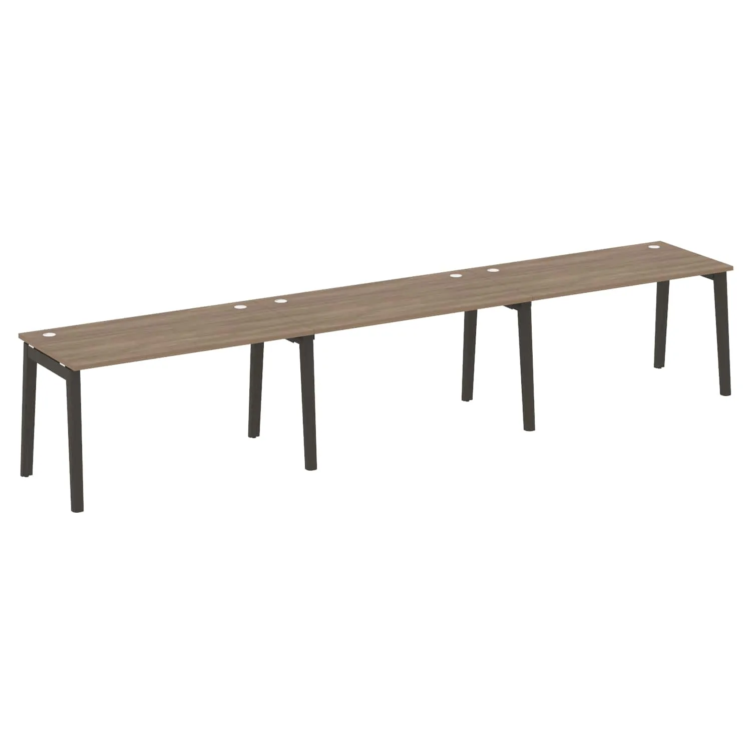 Рабочая станция (опоры - массив дерева, дуб темный) ONIX WOOD OW.RS-3.3.7