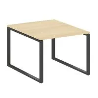 Переговорный стол (1 столешница) на О-образном м/к Metal System БО.ПРГ-1.1