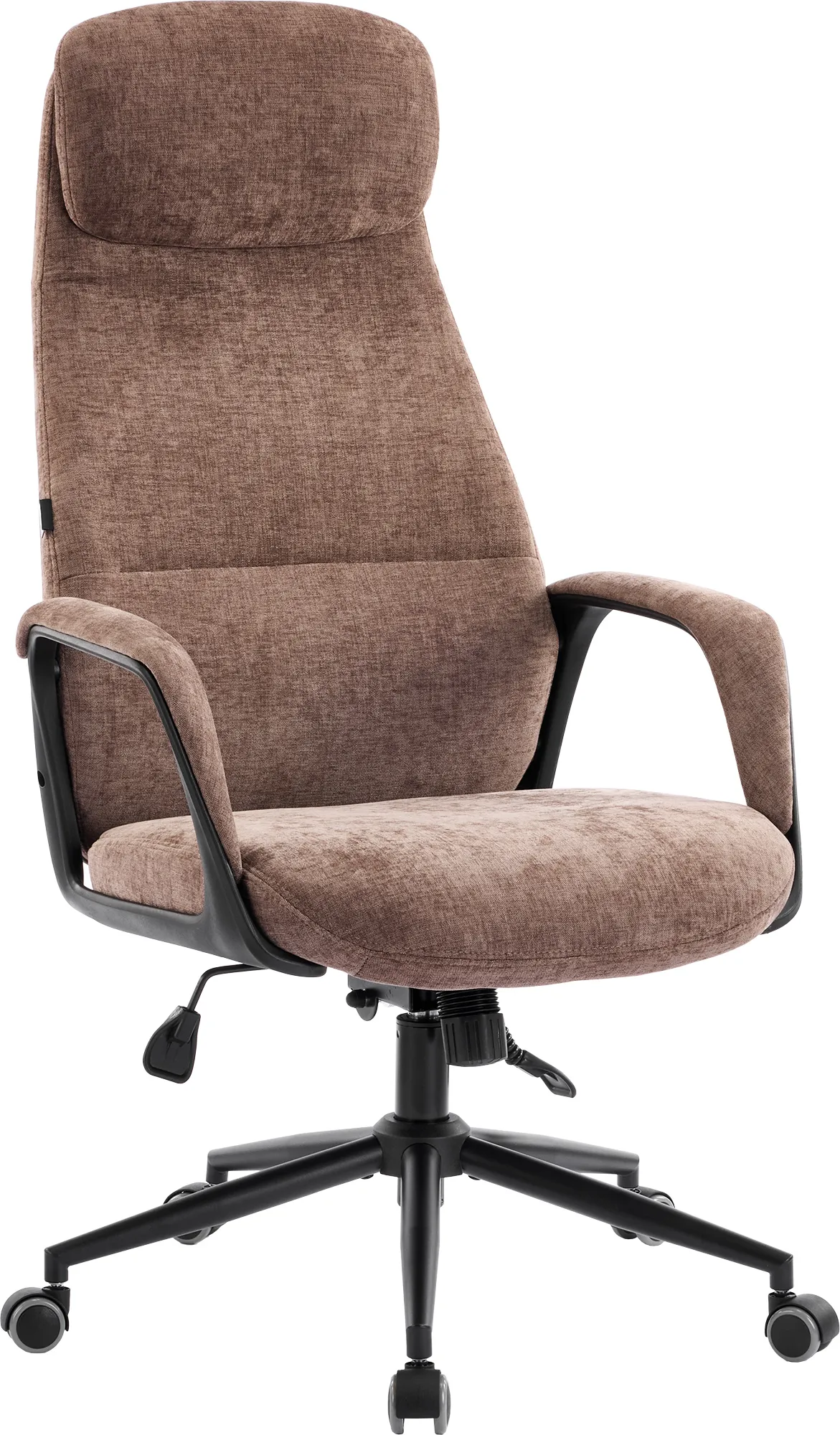 Кресло для руководителя Everprof Otto Black ткань коричневая