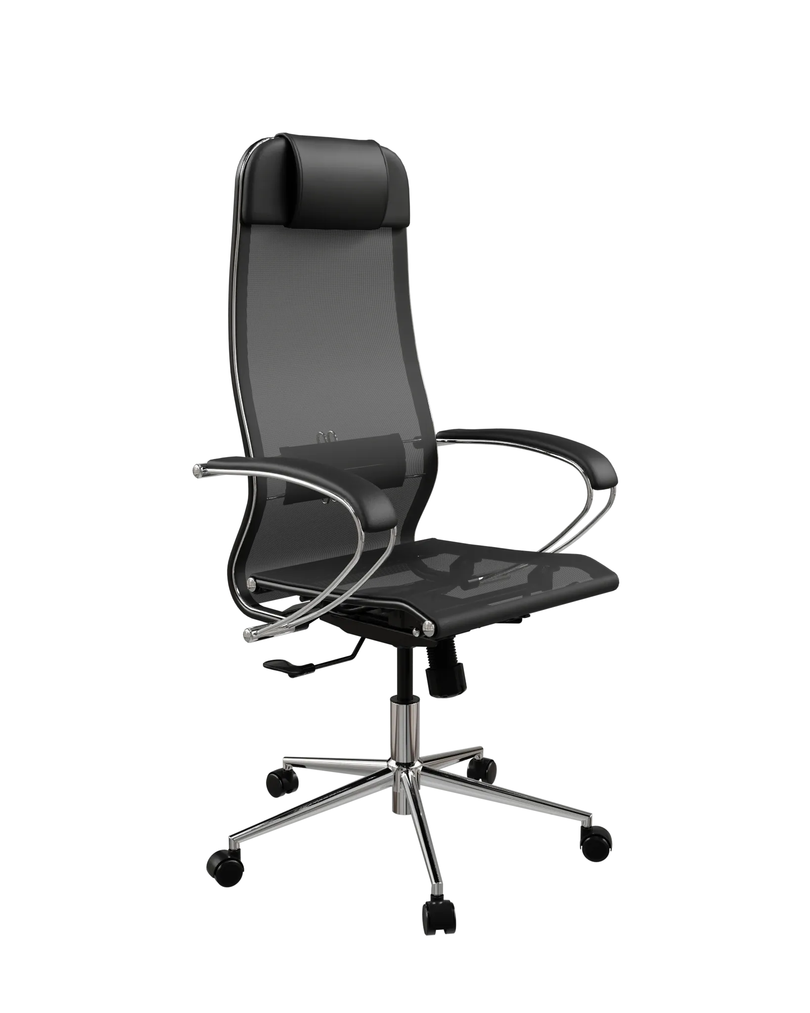 Кресло ErgoLife Set 4/подл.131/осн.Synchro 052 (Черный 212.16.1.403)