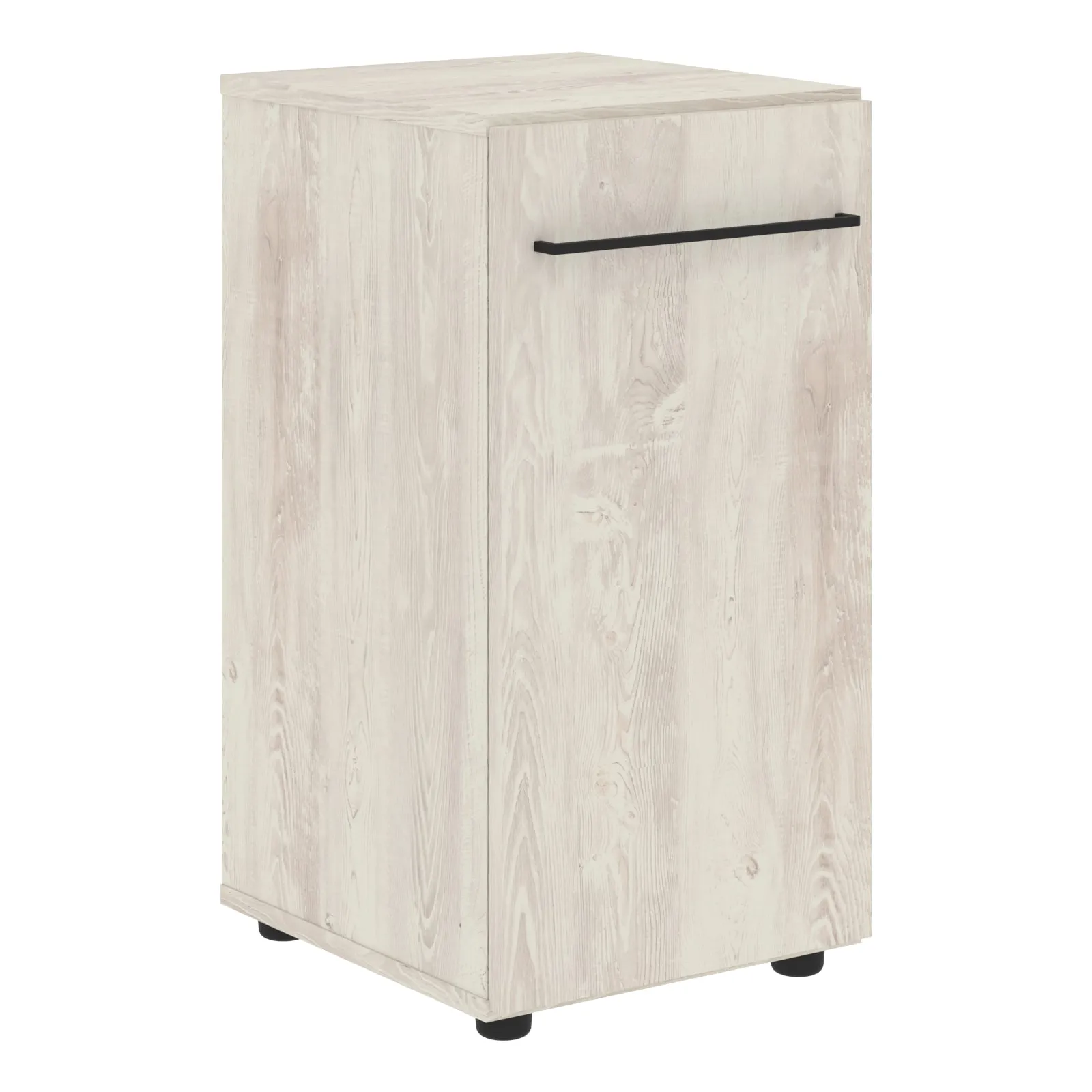 Шкаф колонка с глухой малой дверью, сосна Эдмонд, Loftis LLC 40.1