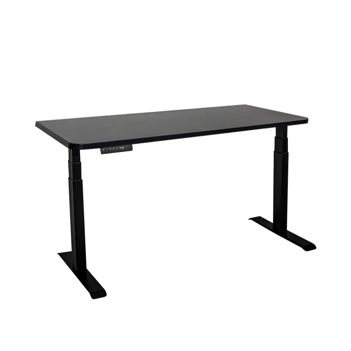 Стол с регулировкой высоты электрический LuxAlto LA-T33-2A3 черный/черный ЛДСП 160*80*2.5