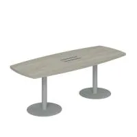 Стол переговорный средний, опоры серебрянный металлик Wing WN.502.OL
