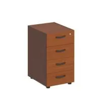 Тумба приставная 4-х ящичная без крышки с замком Дин-Р ДР 226