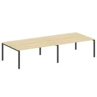 Рабочая станция на 4 раб.места на П-образном м/к Metal System БП.СМ-4.5