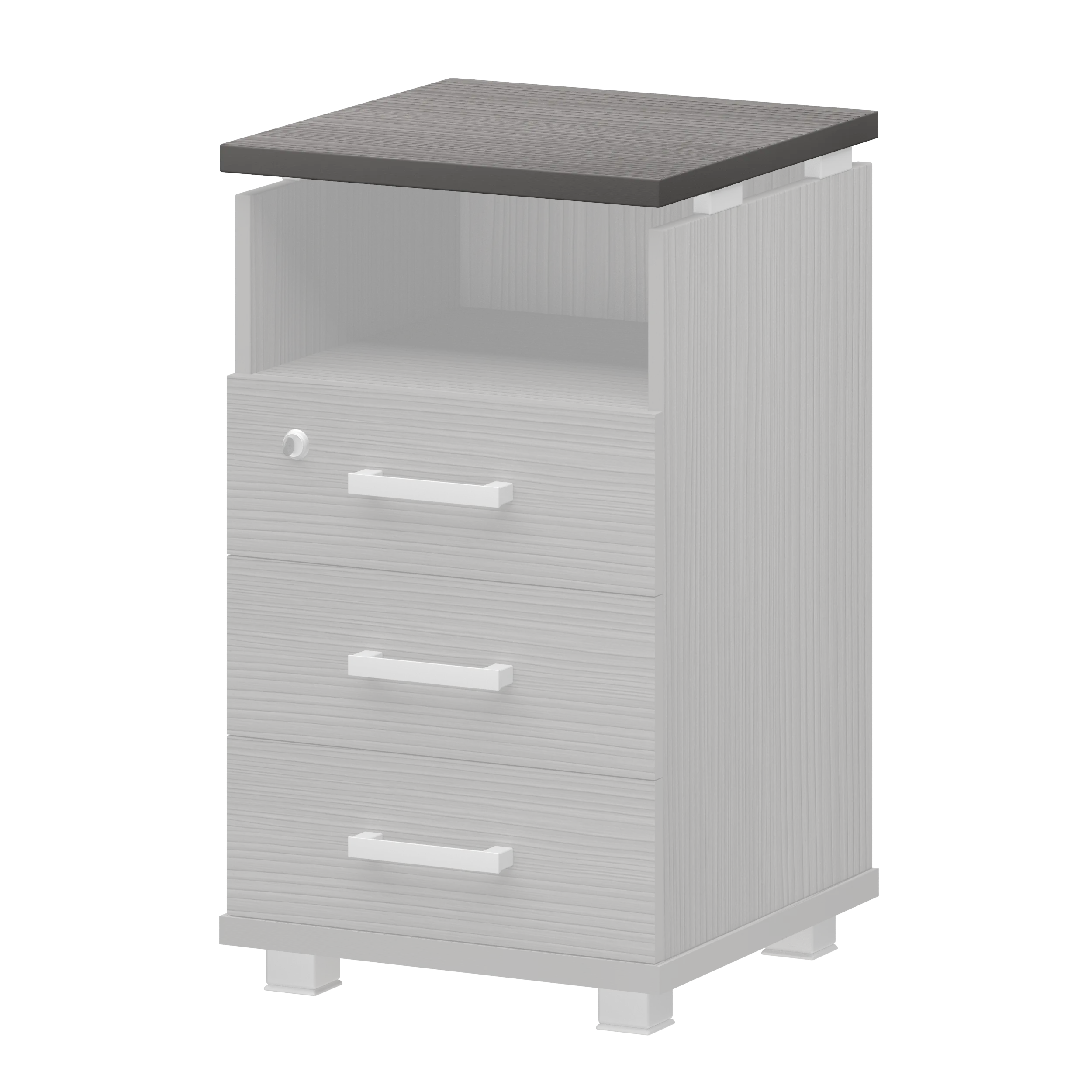 Топ к приставной тумбе НТ-320 Аргентум НТ-320/45 Лиственница