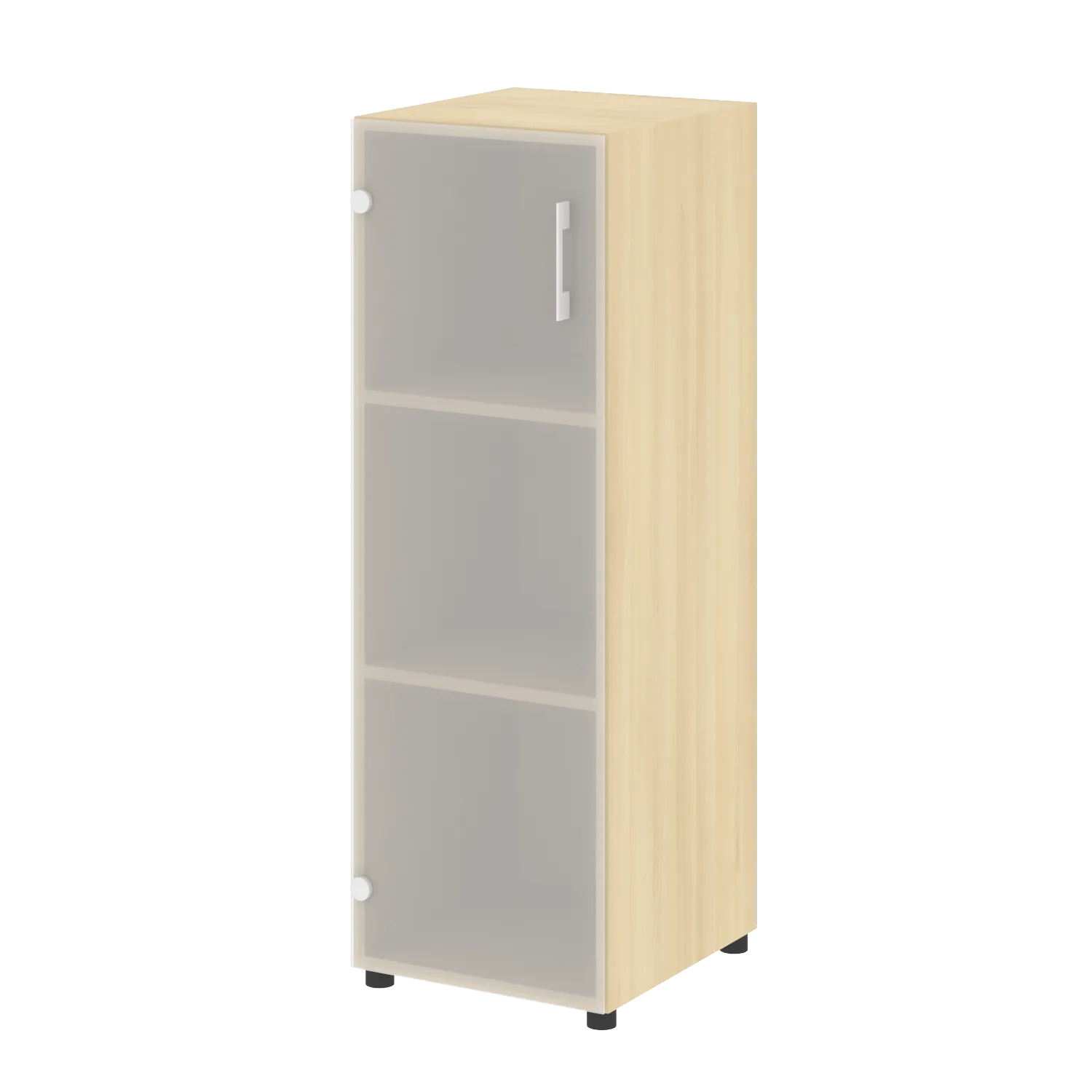 Шкаф средний узкий левый (1 средний фасад стекло) Yalta LT.SU-2.4 L/R акация лорка