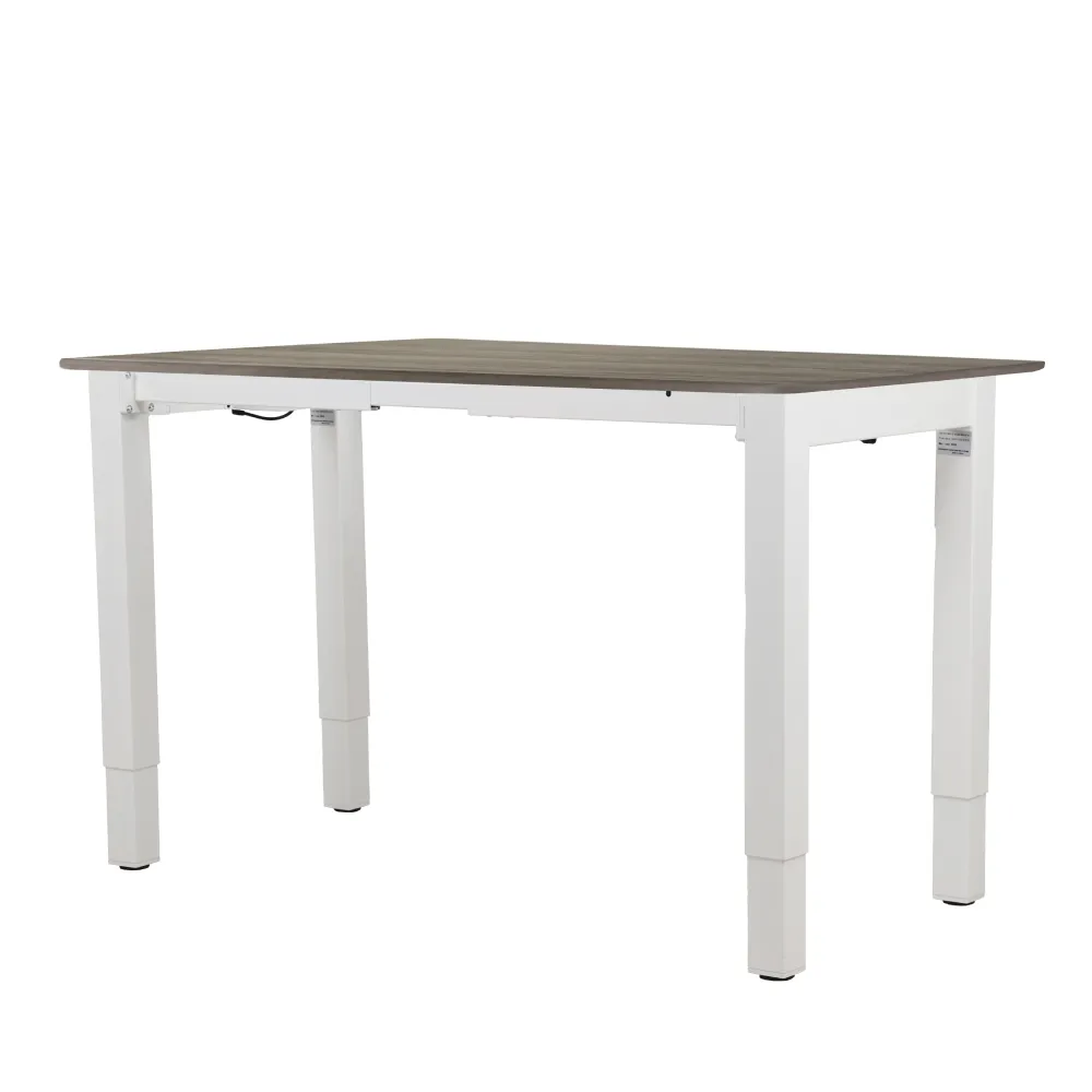 Стол с регулировкой высоты электрический LuxAlto LA-T33-4S2 белый/серо-бежевый ЛДСП 160*70*2.5