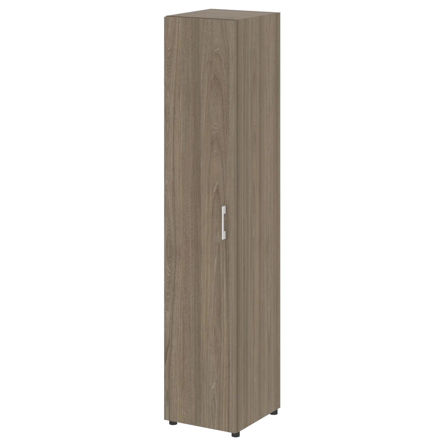 Шкаф высокий узкий левый (1 высокий фасад ЛДСП) Yalta LT.SU-1.9 L/R вяз благородный