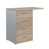 Тумба приставная Offix New OLC 4D.2L