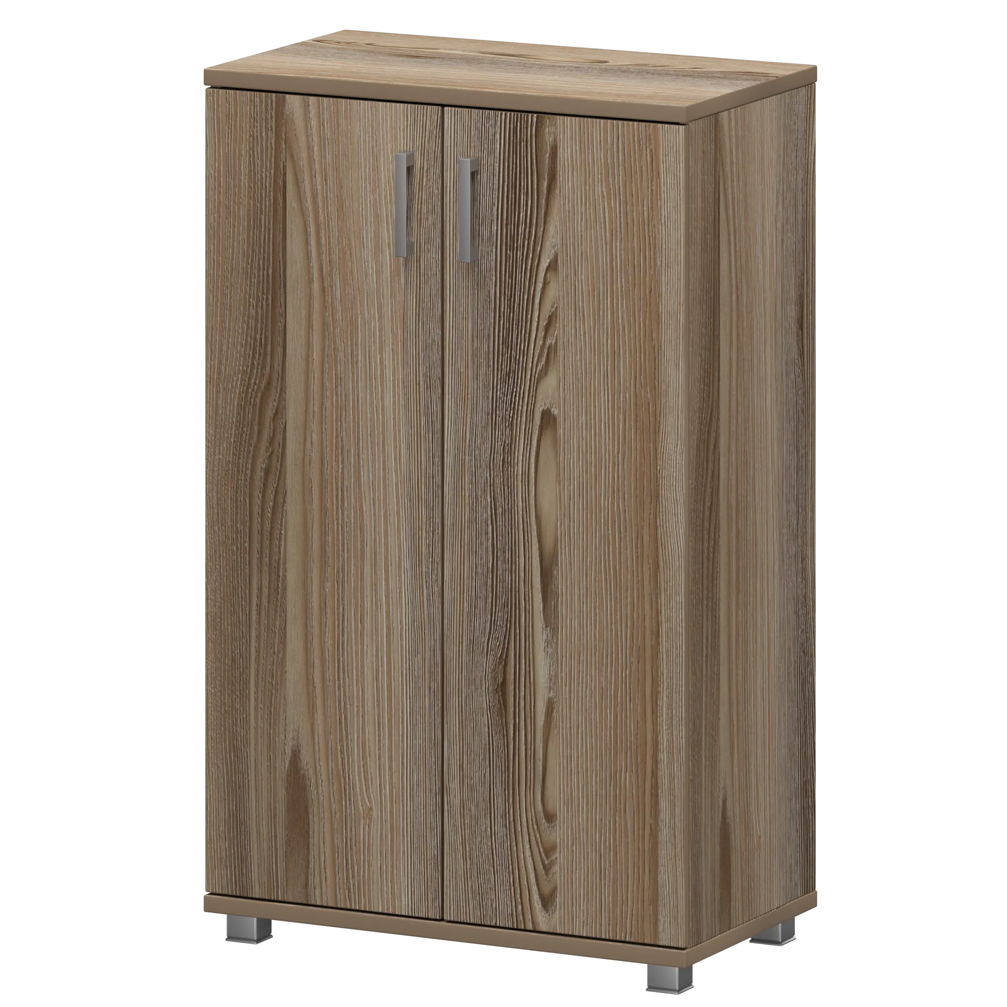 Шкаф средний Аргентум НТ-480+НТ-601.2 Дуб сафари