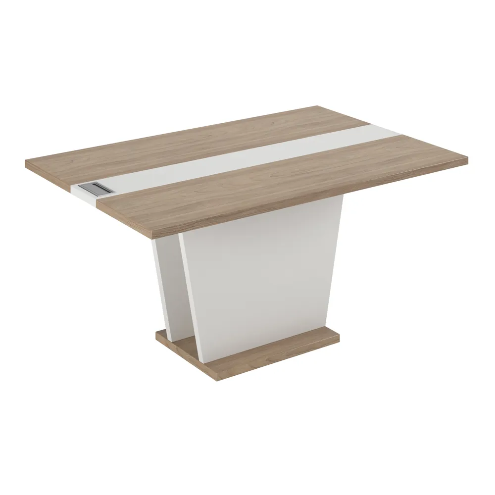 Стол для переговоров (с кабель-каналом) Asti AST33970121 (вяз/белый)