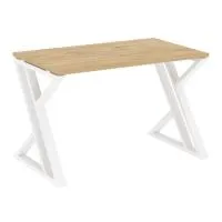 Стол рабочий на Z-образных опорах VR.L-SRZ-2.7 (тиквуд светлый/белый)