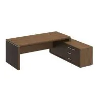 Стол руководителя правый на опорной тумбе ВЛ 139 - Velar