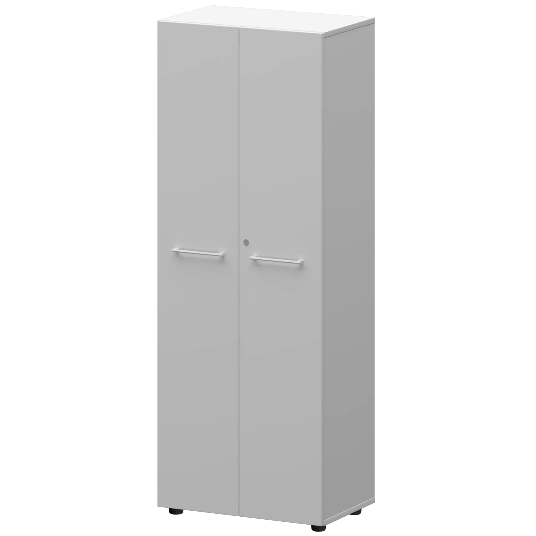 КОРТЕЗ Шкаф для одежды KZS-46 Белый 598x380x1595