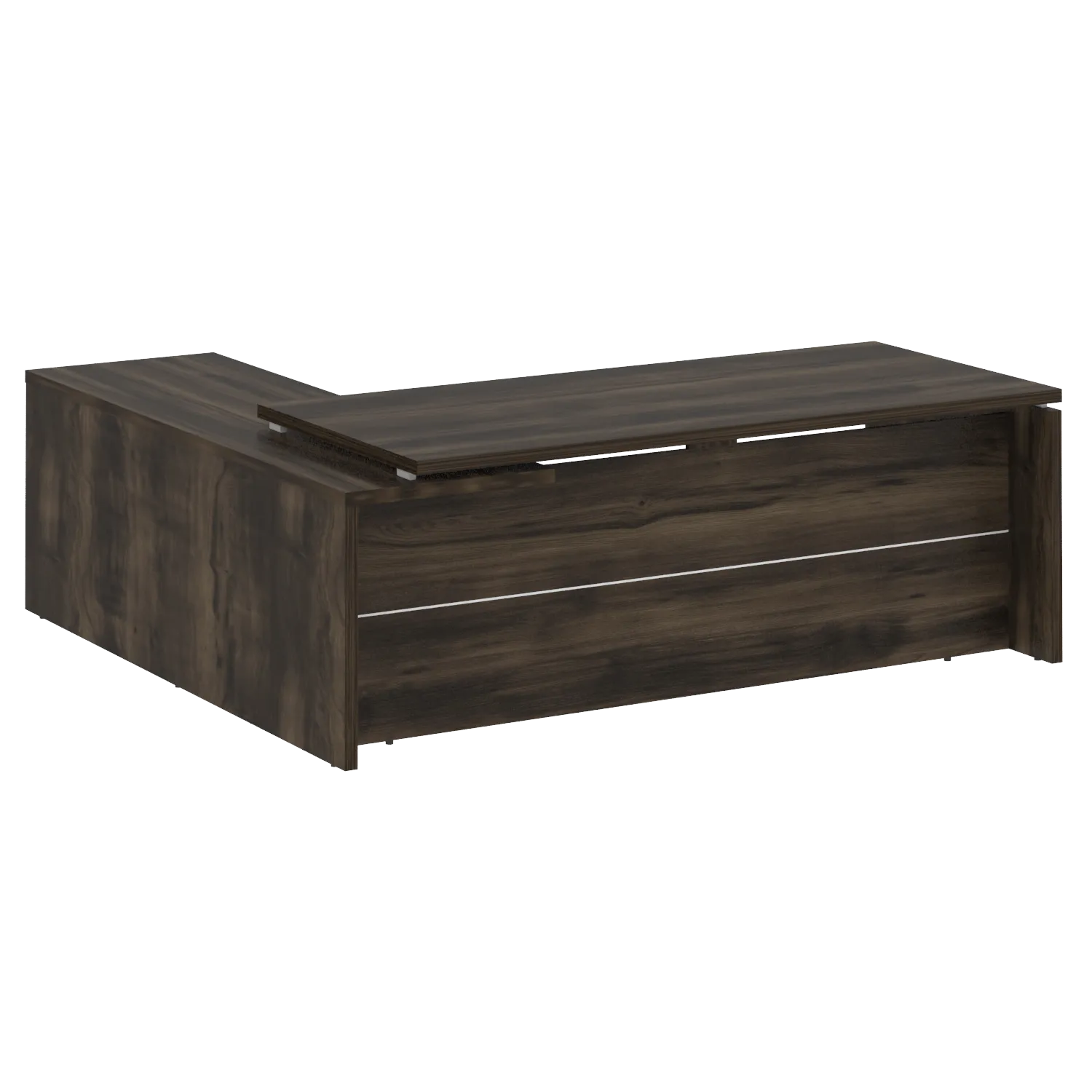 Стол руководителя угловой, правый Yalta LT.C-22 R дуб мали