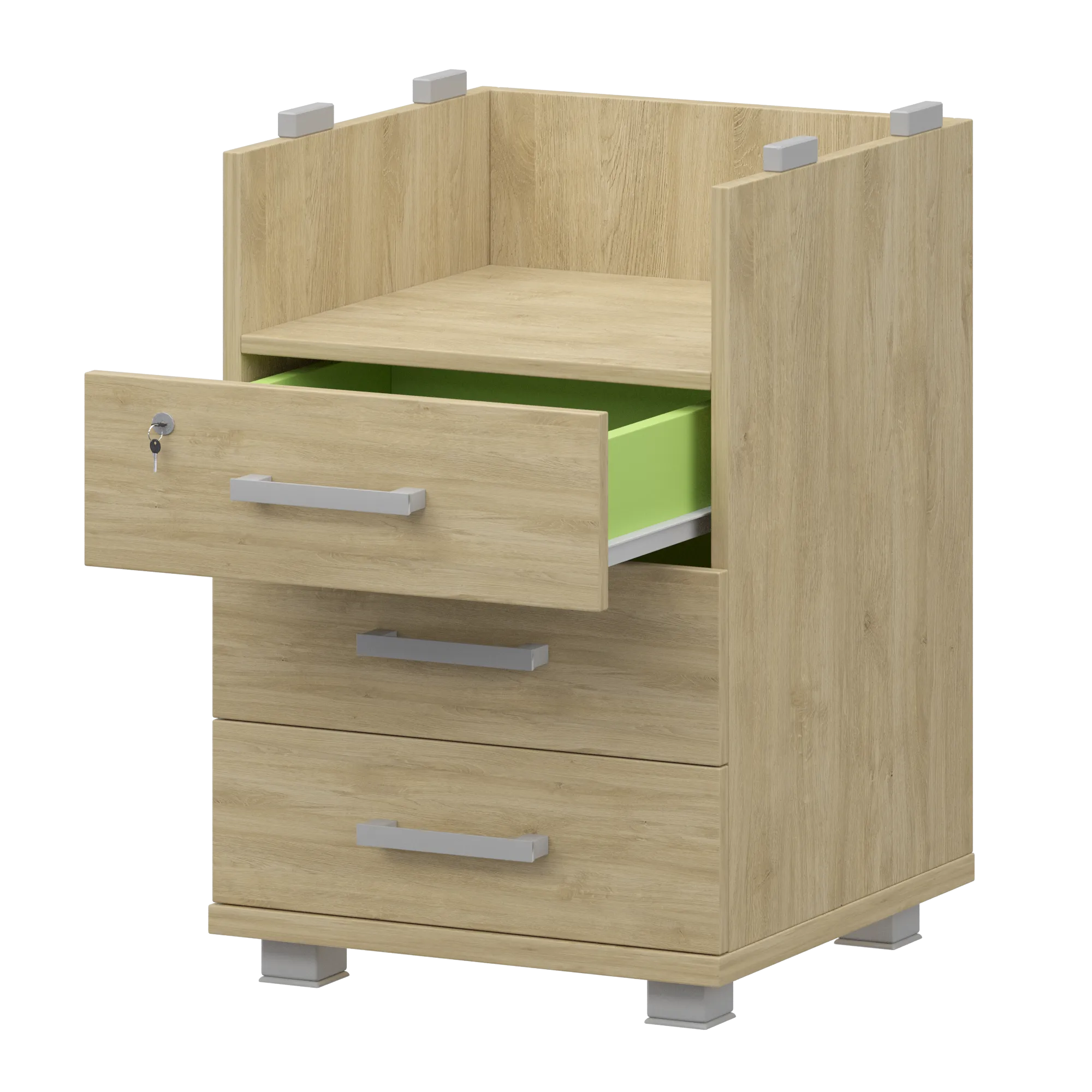 Каркас приставной тумбы Аргентум НТ-320 Баттл Рок