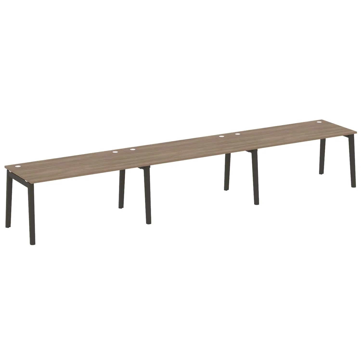 Рабочая станция (опоры - массив дерева, дуб темный) ONIX WOOD OW.RS-3.4.8