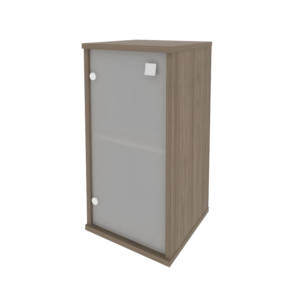 Шкаф низкий узкий левый/правый (1 низкая дверь стекло) Style Л.СУ-3.2 Л/Пр