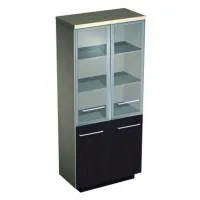 Шкаф для документов со стеклянными дверьми Esperto 343