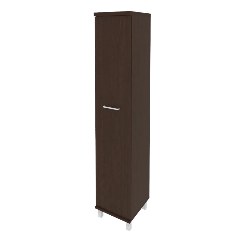 Шкаф высокий узкий правый First KSU-1.9(R) (венге Цаво)