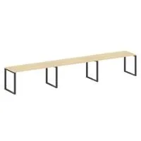 Рабочая станция на 3 раб.места на О-образном м/к Metal System БО.СМ-3.4