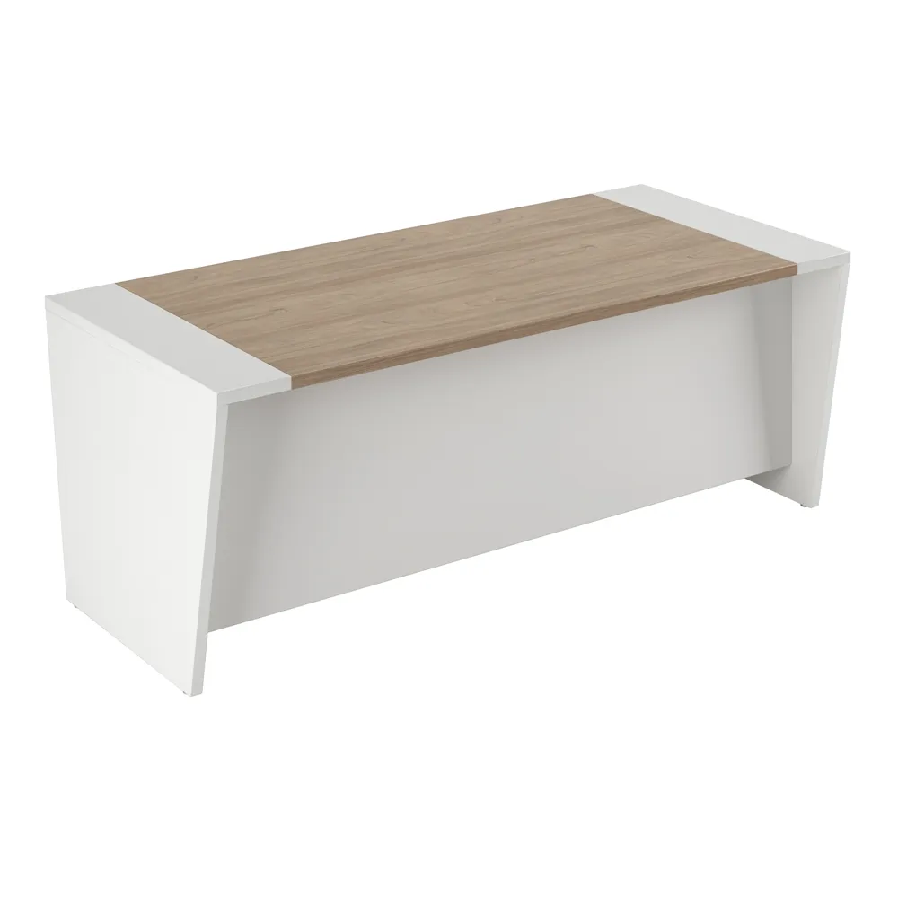 Стол письменный 200, панель - глянец Asti AST33911221 (вяз/белый)