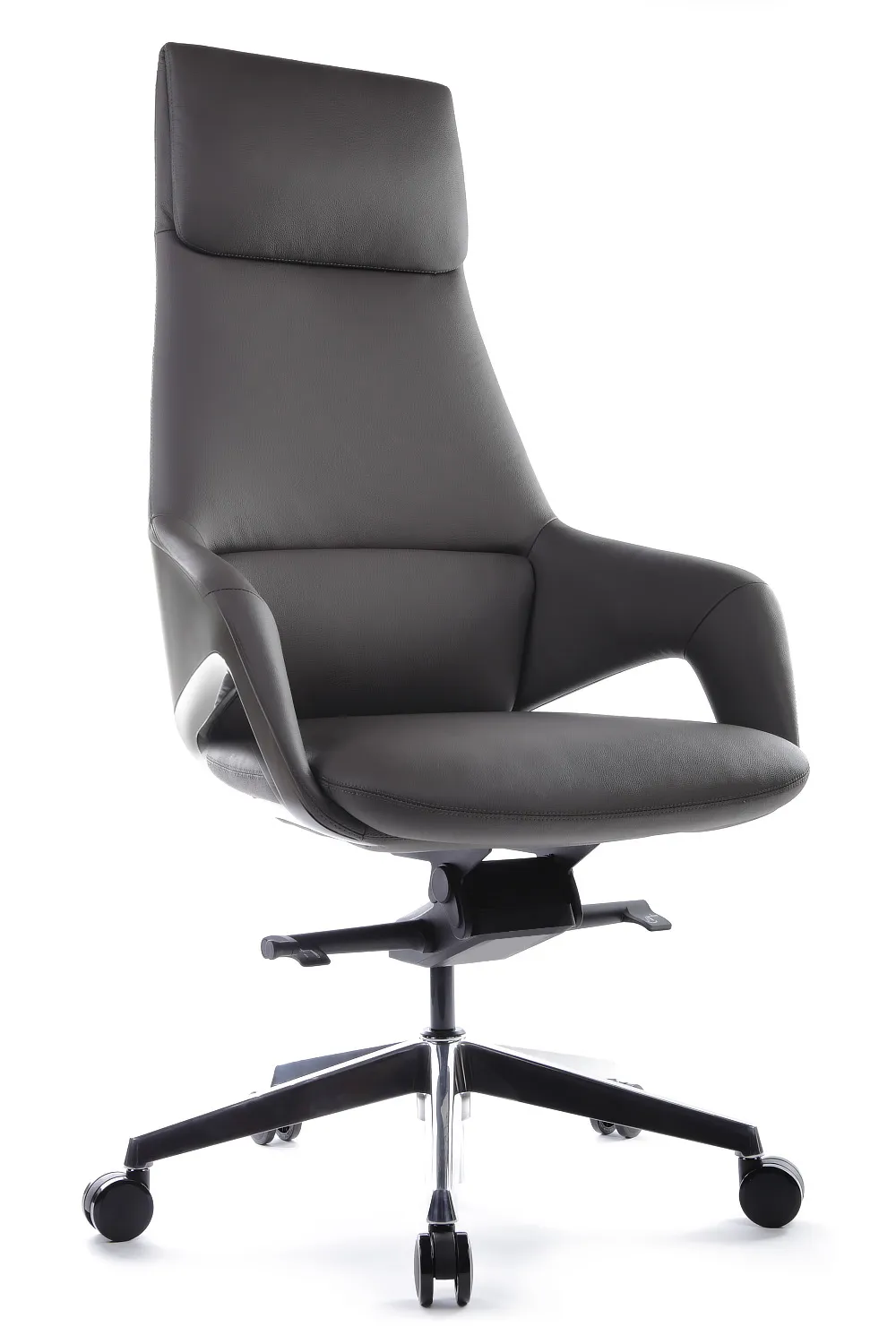 Кресло RV DESIGN Aura (FK005-A) кожа антрацит