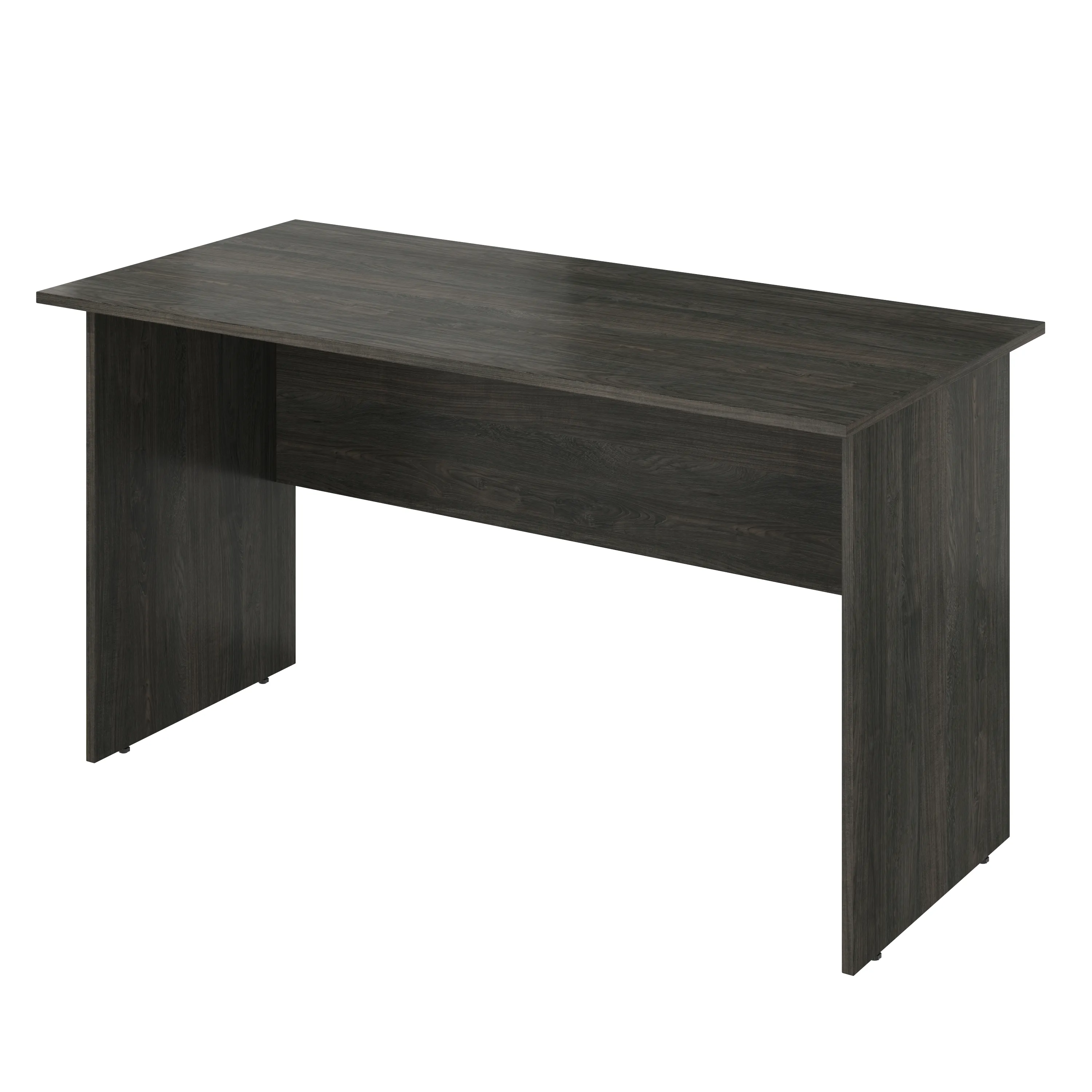 Стол офисный прямой Канцлер КЦ02.12 дерево карбон