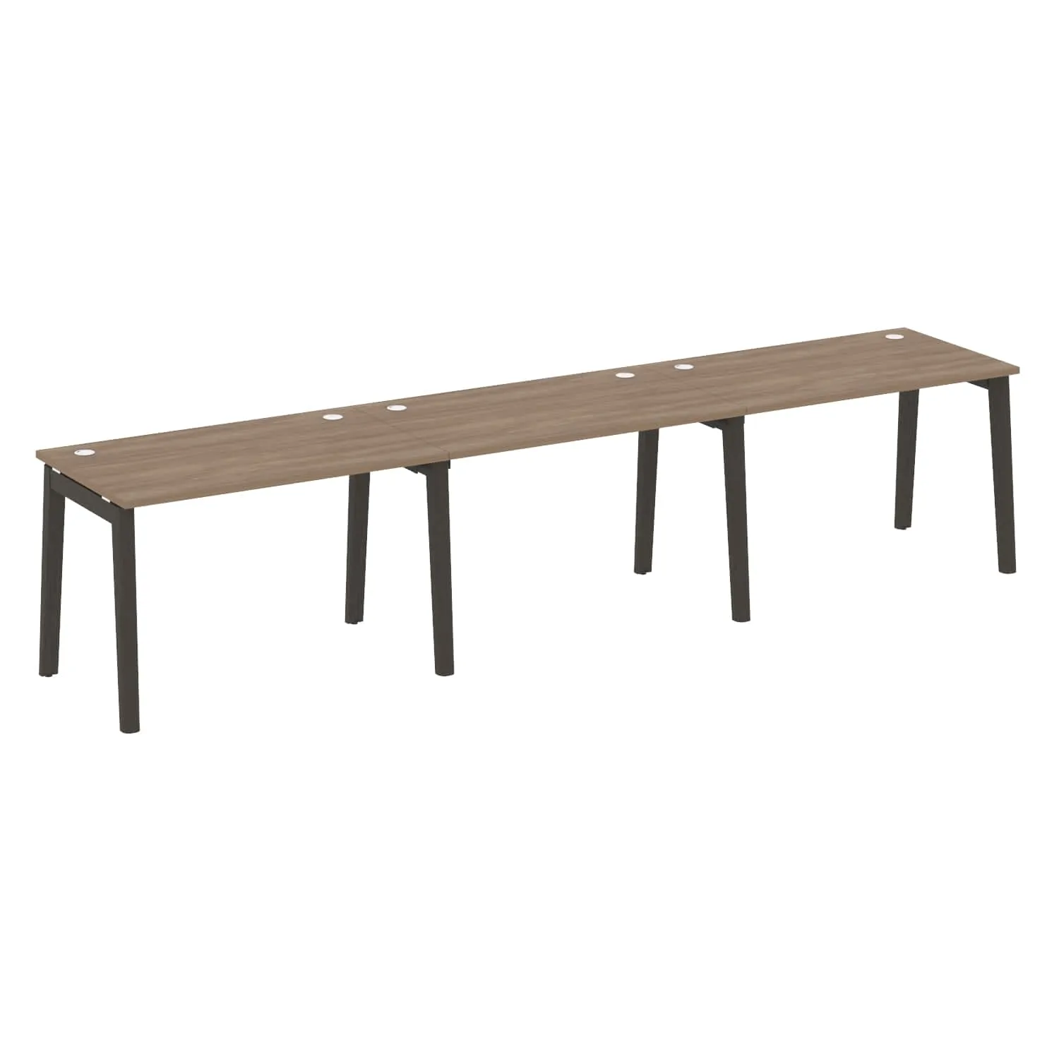 Рабочая станция (опоры - массив дерева, дуб темный) ONIX WOOD OW.RS-3.2.7