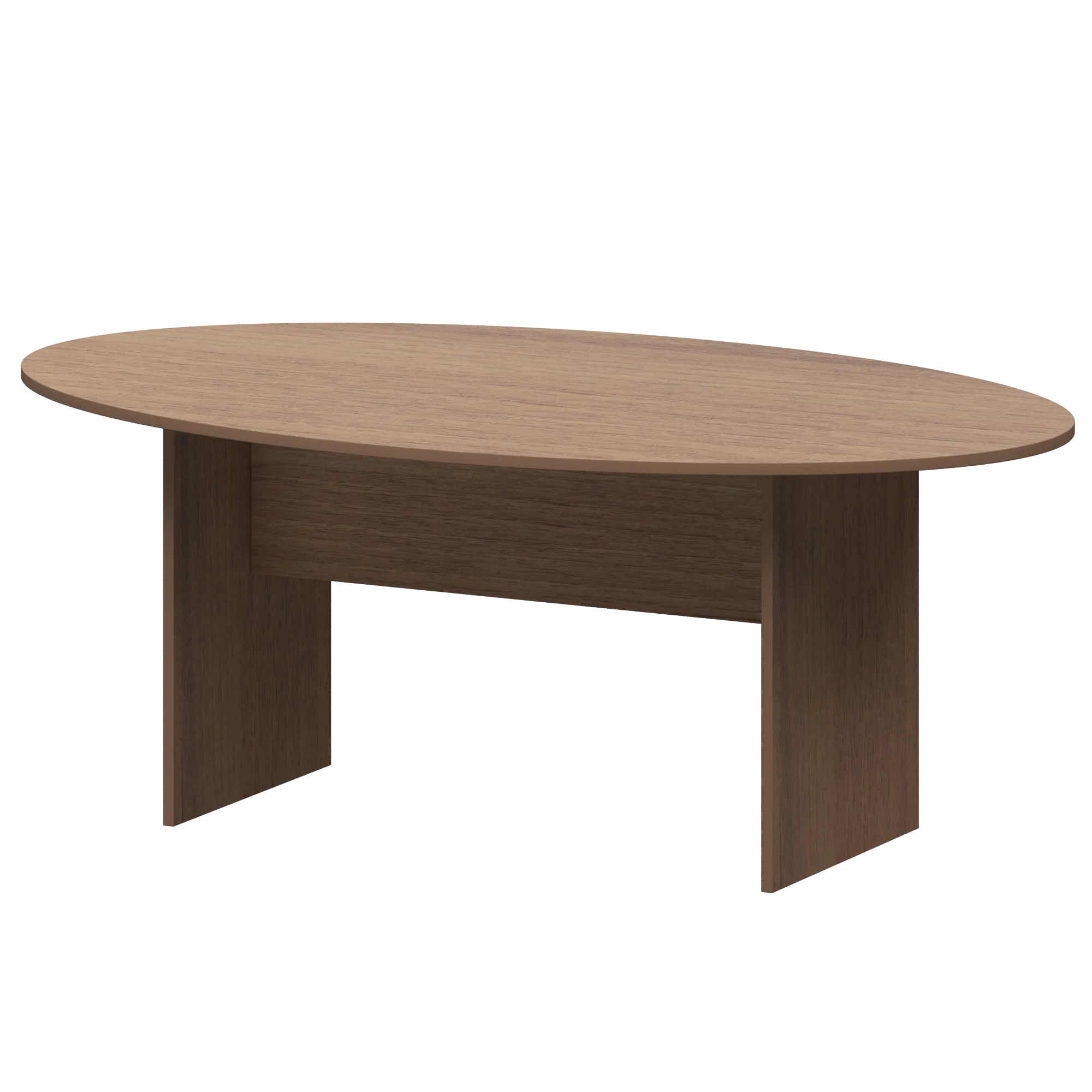 Стол для переговоров овальный Арго А-028 Орех гварнери