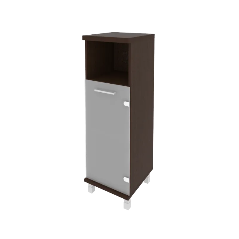 Шкаф средний узкий правый First KSU-2.2(R) (венге Цаво)