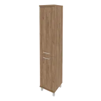 Шкаф высокий узкий правый First KSU-1.3(R) (дуб Табак)
