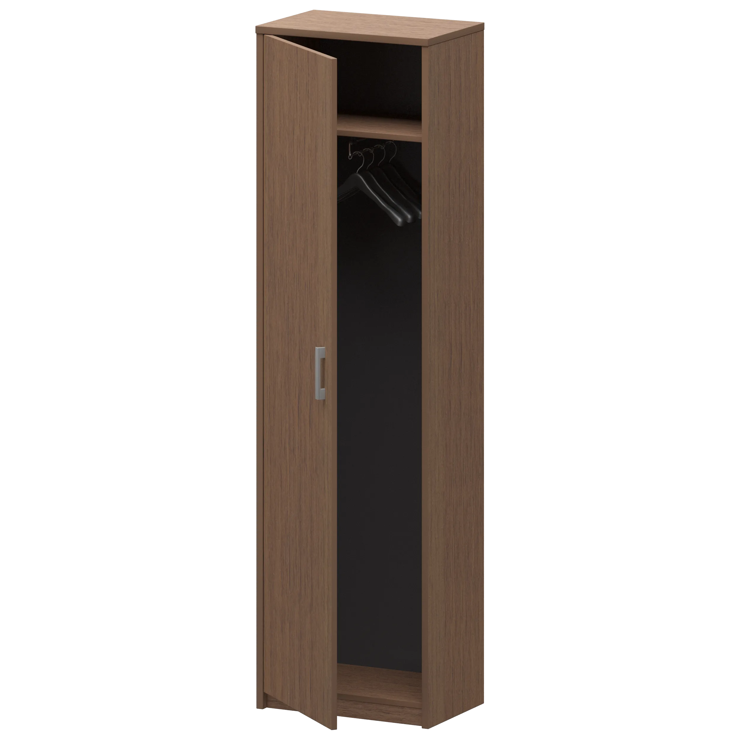 Гардероб узкий Арго А-308 Орех гварнери