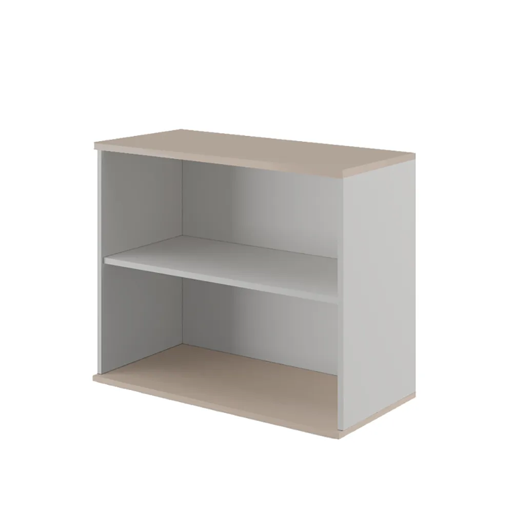 Стеллаж низкий ЗУМ (Zoom) ZOM27540002 дуб шамони светлый