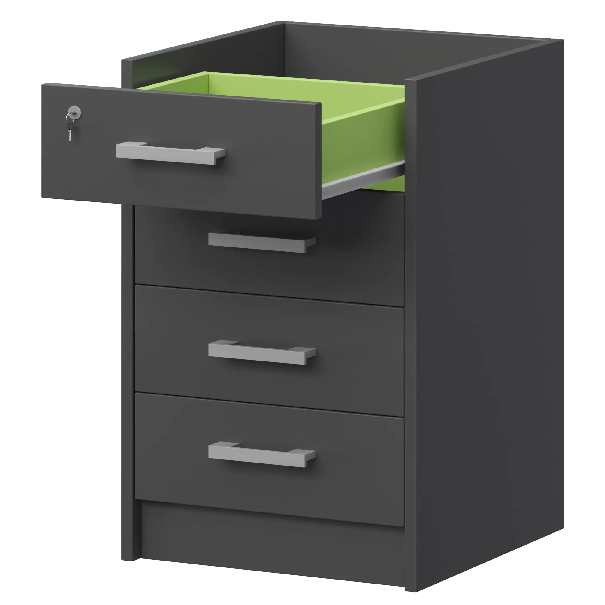 Каркас тумбы приставной Арго АТ-05 Антрацит