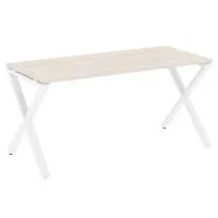 Стол рабочий на X-образных опорах VR.L-SRX-4.7 (денвер светлый/белый)