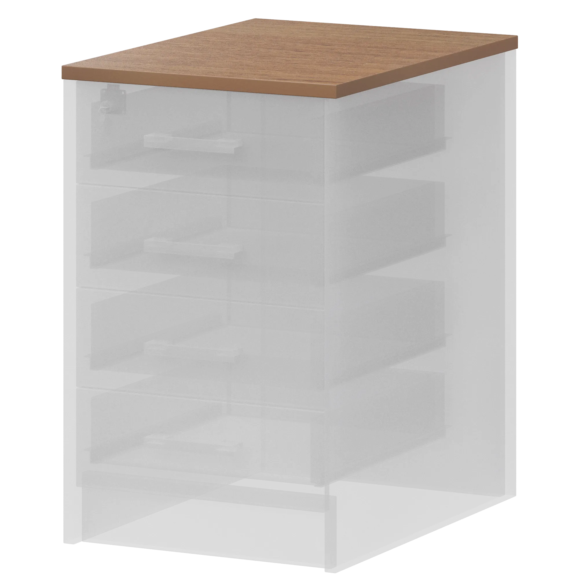 Крышка к тумбе приставной (АТ-07) Арго А-707.60 Орех гварнери