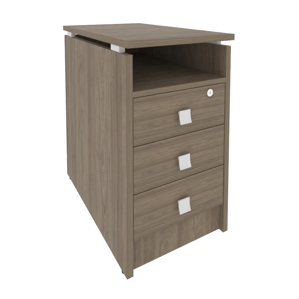 Тумба приставная (с замком) Style Л.ТП-4.2