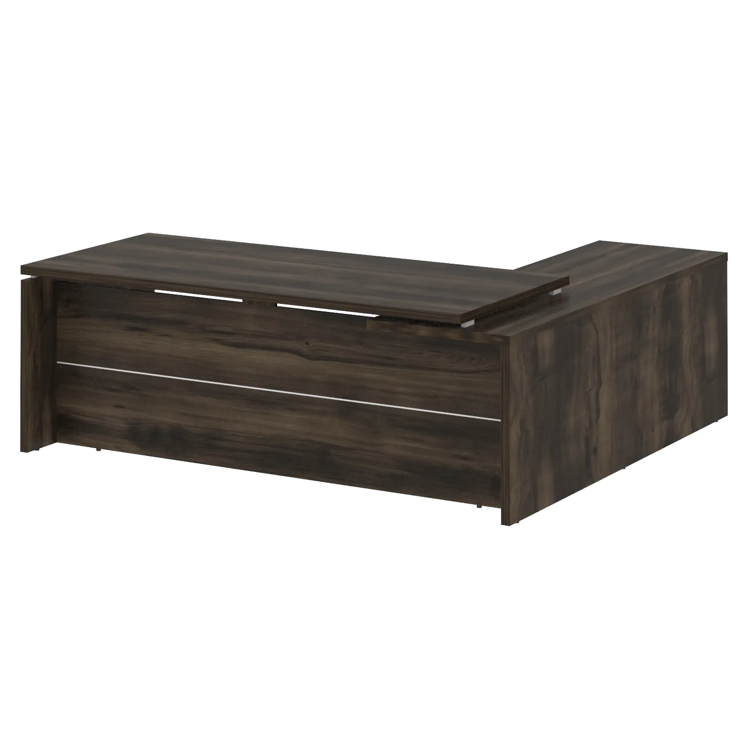 Стол руководителя угловой, левый Yalta LT.C-22 L дуб мали