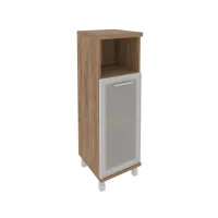 Шкаф средний узкий левый First KSU-2.2R(L) (дуб Табак)