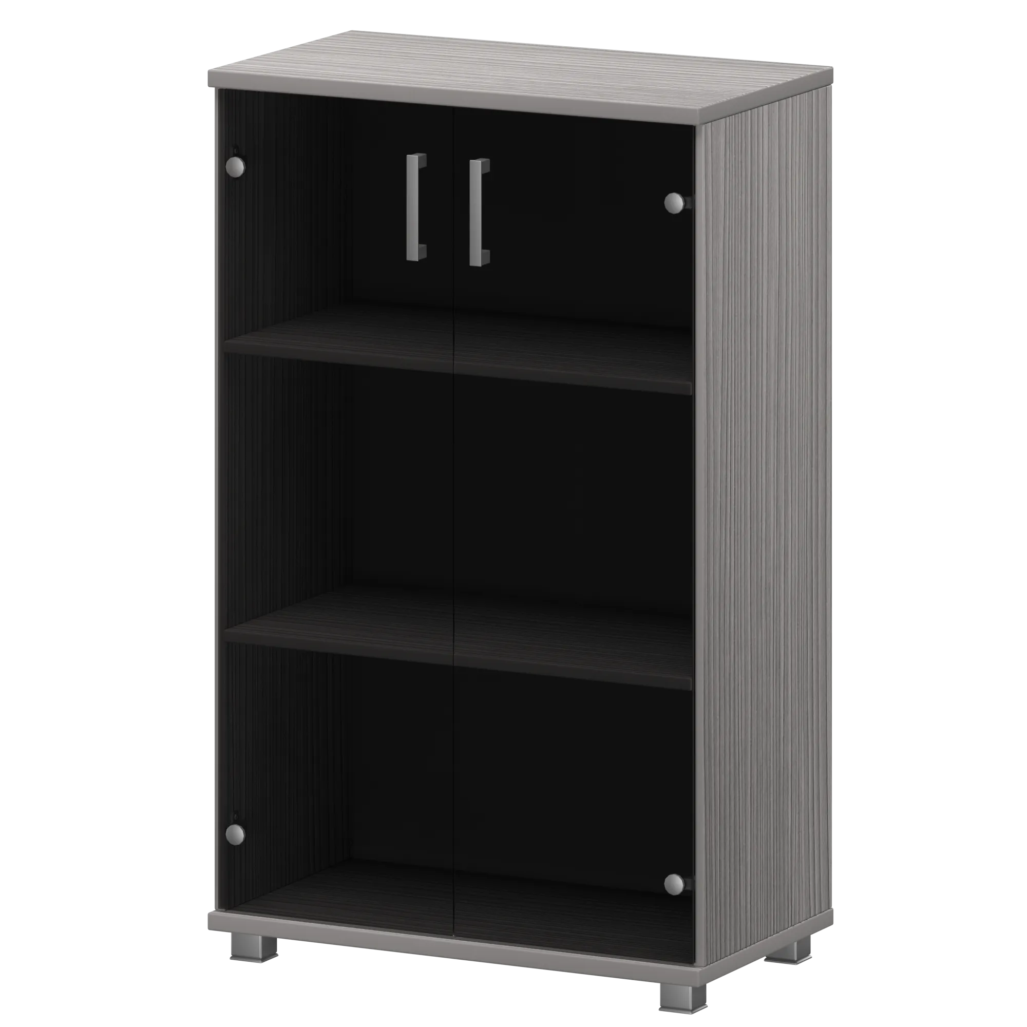 Шкаф низкий Аргентум НТ-480+НТ-601.2 стл Лиственница