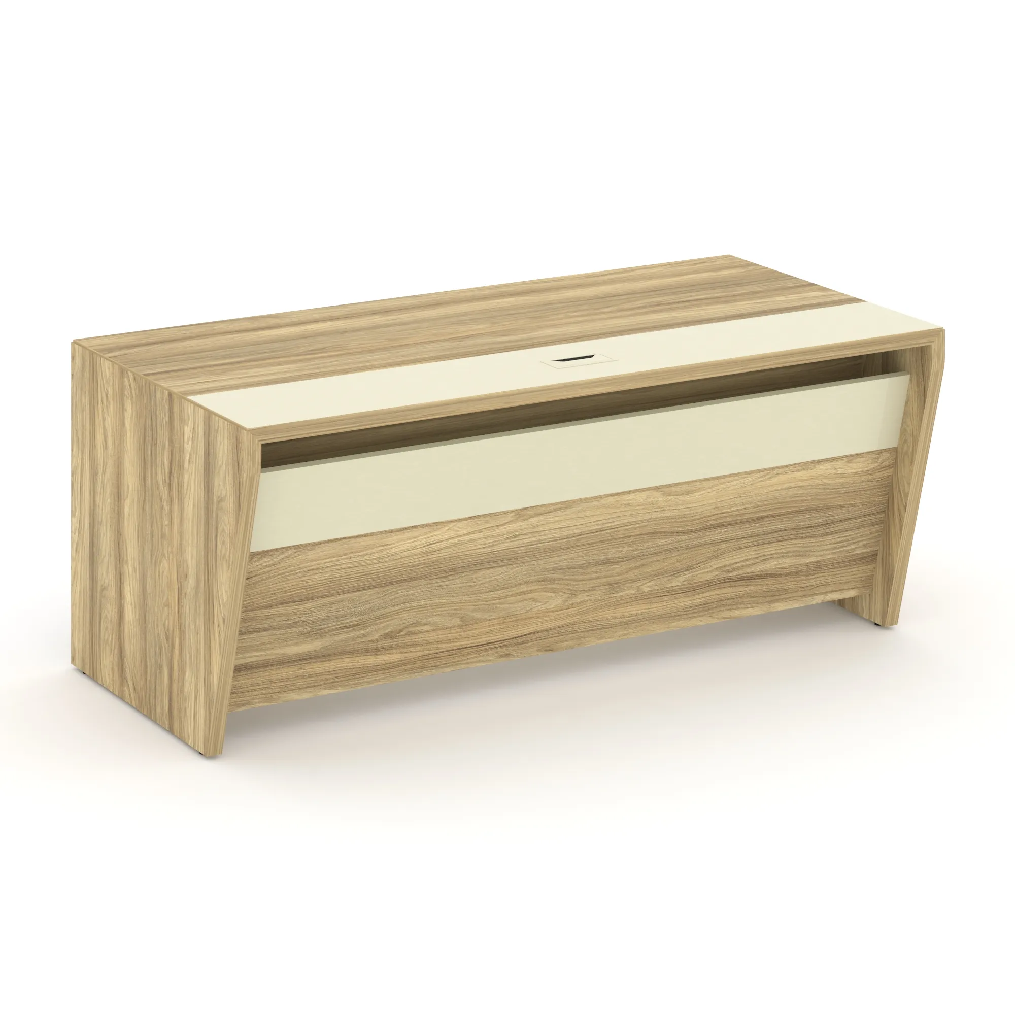 Стол руководителя прямой без тумбы CORNER COR.SR-18