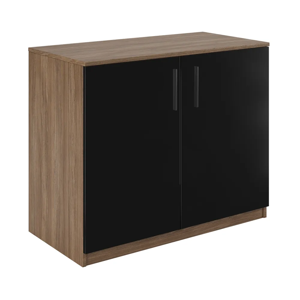 Креденция Asti AST33941243 (дуб/черный)