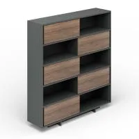 Высокий шкаф-купе Carre FAHSL195