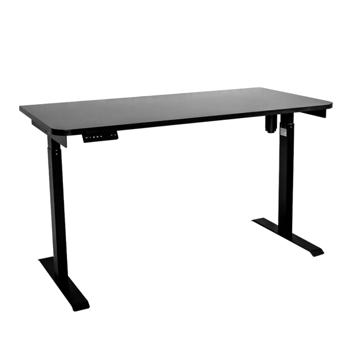 Стол с регулировкой высоты электрический LuxAlto LA-T33-E6 черный/черный ЛДСП 160*80*2.5