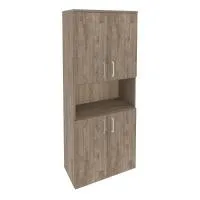 Шкаф высокий широкий (4 низких фасада ЛДСП) ONIX O.ST-1.5