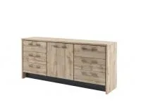 Тумба с 1 дверью и 6 ящиками Торстон Т-13-02 (левая/правая)