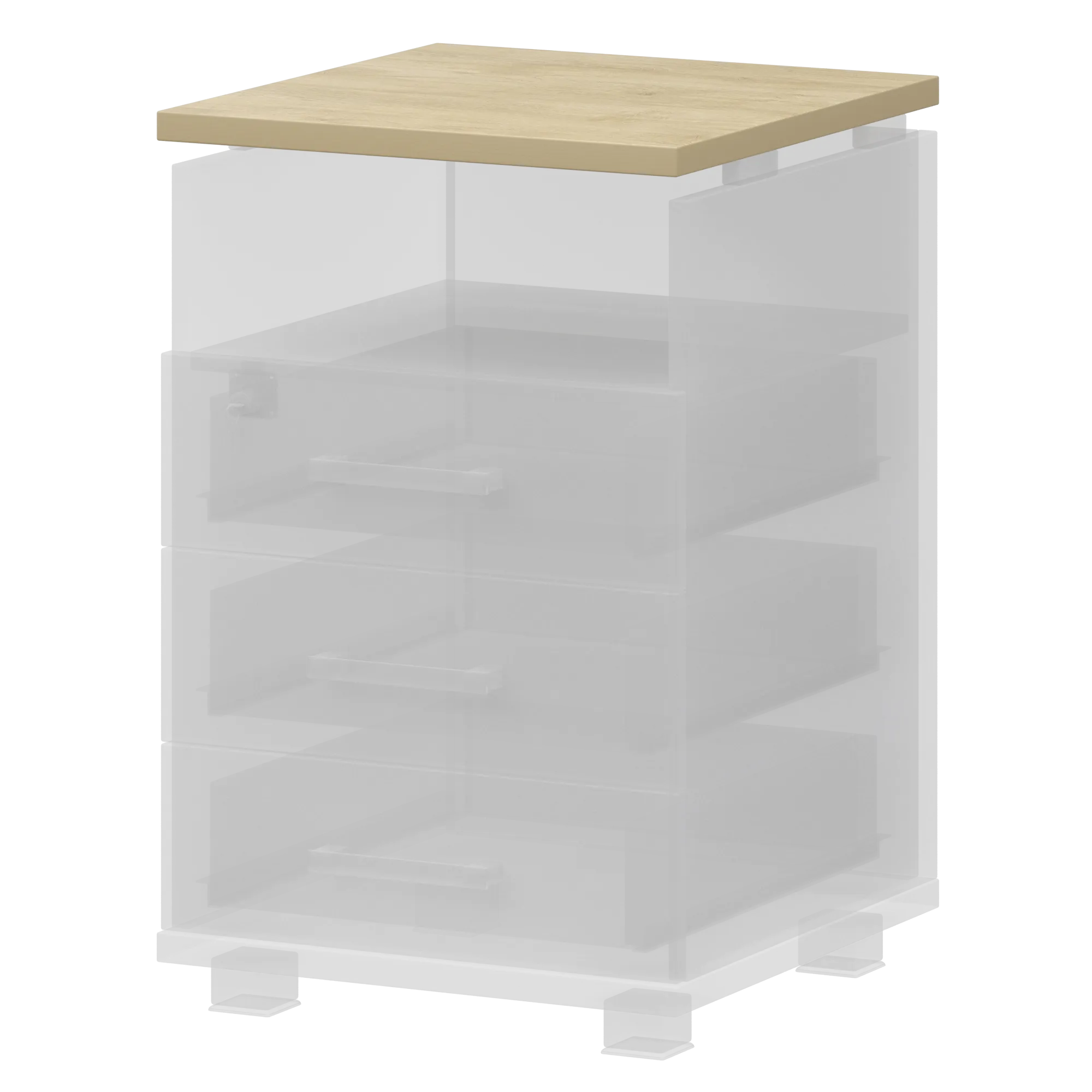 Топ к приставной тумбе НТ-320 Аргентум НТ-320/45 Баттл Рок