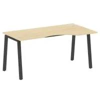 Стол криволинейный правый на А-образном м/к Metal System БА.СА-1 Пр